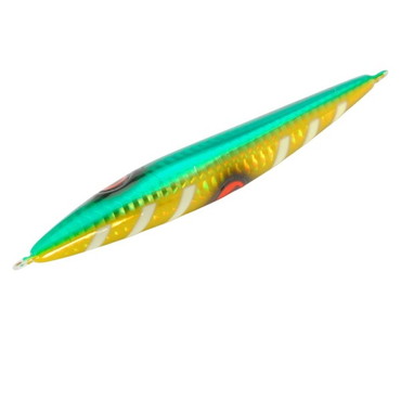 ライズジャパン メタルジグ ライズジグ SLJ 200g #RJ13 グリーンゴールドゼブラグロー