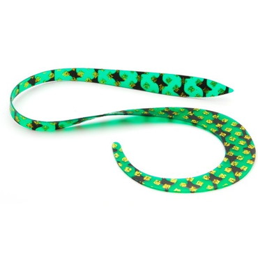 ライズジャパン タイラバ 鯛ラバ なみだまネクタイ 太短カーリー #NF13 グリーンゴールドドット