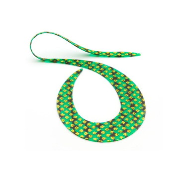 ライズジャパン タイラバ 鯛ラバ なみだまネクタイ どでカーリー #ND13 グリーンゴールドドット