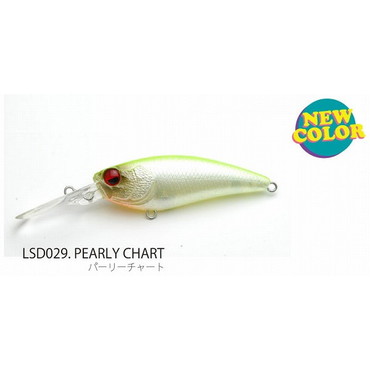 レイドジャパン バスルアー レベルシャッド パーリーチャート