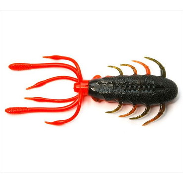 レイドジャパン ワーム ブッコミクローダディー 096.オレンジパンチ/オレンジ