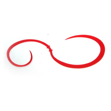 ライズジャパン タイラバ 鯛ラバ なみだまネクタイ ちょうどよカーリー #NC01 レッド