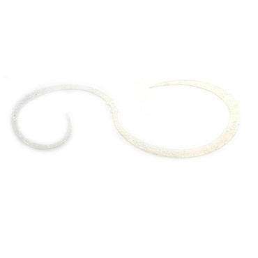 ライズジャパン タイラバ 鯛ラバ なみだまネクタイ ちょうどよカーリー #NC16 UVクリアシルバーラメ