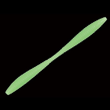 ガンクラフト ワーム 鯵爆吸 1.8インチ #02ラッキーライム