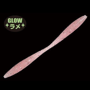 ガンクラフト ワーム 鯵爆吸 2.8インチ #05オキアミピンク