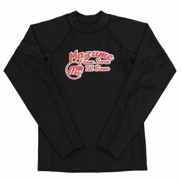 mazume インナー mazume ラッシュガード KIDS long sleeve 150 ブラック MZAP-610