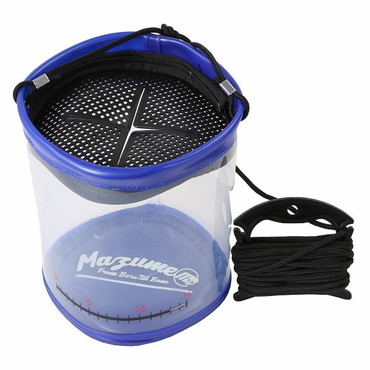 mazume バケツ mazume 観察デキル水クミバケツII ネイビー MZAS-622