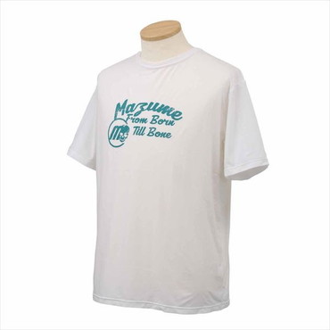 【訳あり】mazume マズメ ウェア MZAP-680 mazumeプライムフレックスTシャツ ロゴII ホワイト S