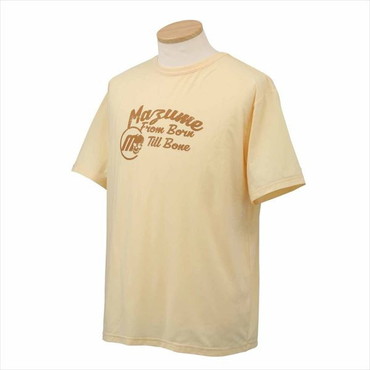【訳あり】mazume マズメ ウェア MZAP-680 mazumeプライムフレックスTシャツ ロゴII イエロー S