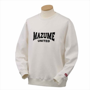 mazume マズメ ウェア MZAP-685 mazumeトレーナーII ホワイト×ブラック S