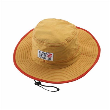 【訳あり】mazume マズメ 帽子 MZCP-712 mazumeSUNSHADE HAT POP マスタード Regular