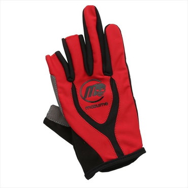 mazume マズメ 手袋 MZGL-S720 mazumeライトグローブ3C レッド M