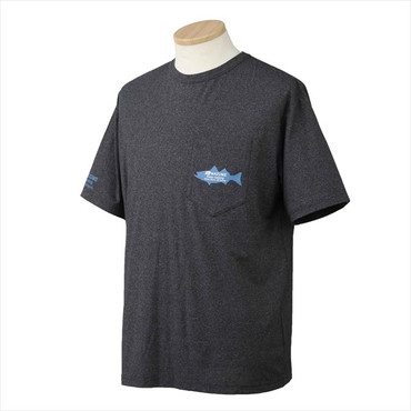 【訳あり】オレンジブルー ウェア MZAP-765mazume プライムフレックスTシャツ SEABASS グレー L