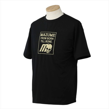 【訳あり】オレンジブルー ウェア MZAP-766mazume プライムフレックスTシャツ ロゴ ブラック M