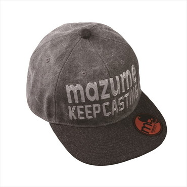 マズメ 帽子 MZCP-808 mazume ウォッシュキャップ II チャコール フリー