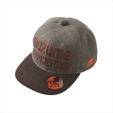 マズメ 帽子 MZCP-808 mazume ウォッシュキャップ II オリーブ フリー