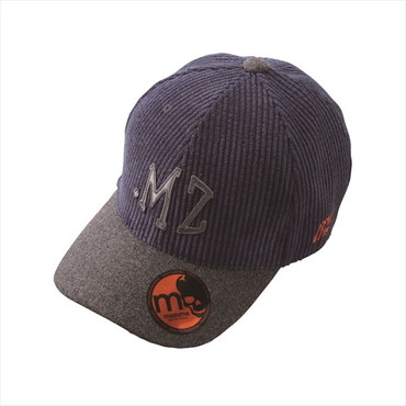 マズメ 帽子 MZCP-809 mazume コーデュロイキャップ I ネイビー フリー