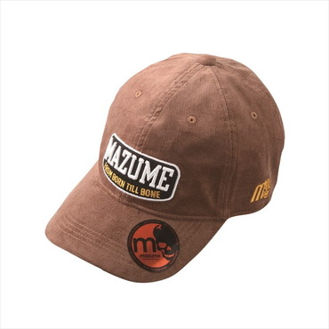 マズメ 帽子 MZCP-810 mazume コーデュロイキャップ II ブラウン フリー