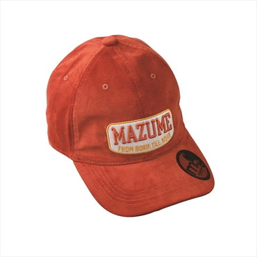 マズメ 帽子 MZCP-810 mazume コーデュロイキャップ II オレンジ フリー