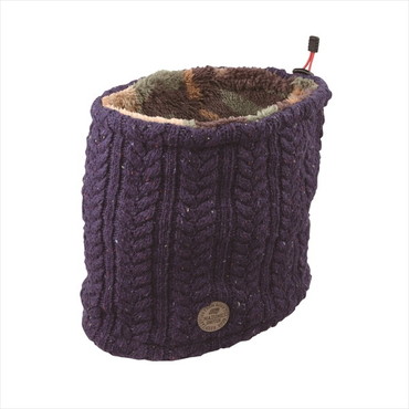 マズメ 防寒用品 MZCP-F814 mazume ネックウォーマー パープル フリー