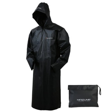 オレンジブルー レインウェア MZRJ-818 mazume レインコート ブラック S