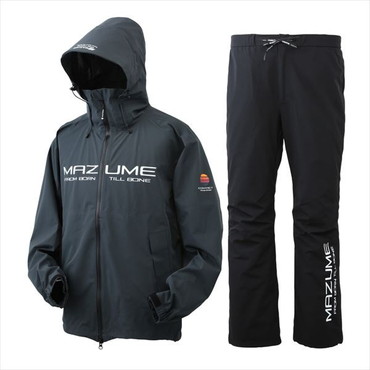 mazume レインウェア MZRS-819 mazume コンタクトレインスーツ チャコール M
