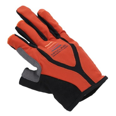 オレンジブルー 手袋 MZGL-S837 mazume ライトグローブ(3本カット) マンダリン L