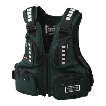 オレンジブルー ライフジャケット WRLV-3154 WR スタンダードライフベスト グリーン フリー