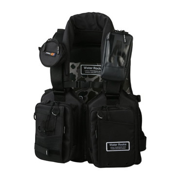 オレンジブルー ライフジャケット WRLV-3155 WR タイダルライフベスト ブラック フリー