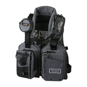 オレンジブルー ライフジャケット WRLV-3155 WR タイダルライフベスト チャコール フリー