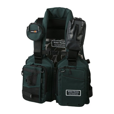 オレンジブルー ライフジャケット WRLV-3155 WR タイダルライフベスト グリーン フリー