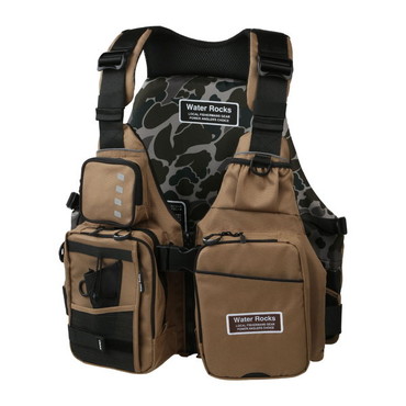 オレンジブルー ライフジャケット WRLV-3156 WR ショートライフベスト タン フリー