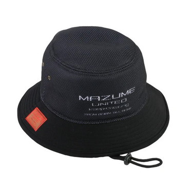マズメ 帽子 MZCP-939 mazume 畳めるメッシュHAT ブラック フリー