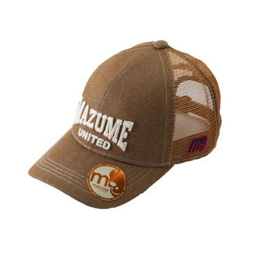 オレンジブルー 帽子 MZCP-948 mazume メッシュデニム CAP ベージュ フリー