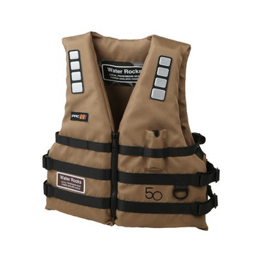 オレンジブルー ライフジャケット WRLV-3158 WR PACベスト 50kg タン