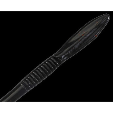 ガンクラフト ワーム GN Betty3.9インチ #08 ブラック/レッドF