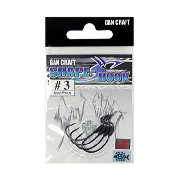ガンクラフト SHAPE-S HOOK #3