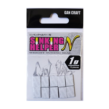 ガンクラフト シンキングヘルパーN 1g #01 ホワイト
