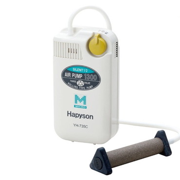 ハピソン YH-735C 乾電池式エアーポンプミクロ