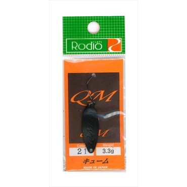 ロデオクラフト QM(キューム) 3.3g #21 ブラック(マット)