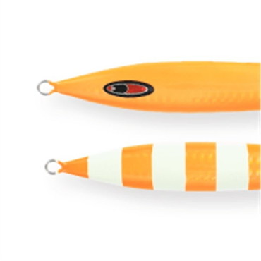 シーフロアコントロール メタルジグ SFC アヒス 300g チャートオレンジゼブラグロー