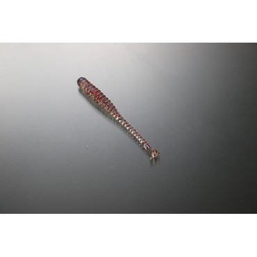 イッセイ 海太郎　シルキーシャッド　２インチ　クリアレッドフレーク