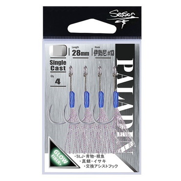 シーズンタックル アシストフック パラディン シングルキャスト L