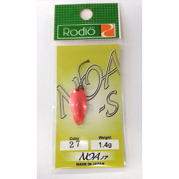ロデオクラフト　NOA S(ノア S) 1.4g #27 表蛍光R/裏ゴールド