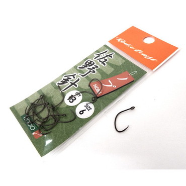 ロデオクラフト シングルフック 佐野針 13本入り #6