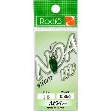 ロデオクラフト スプーン ロデオ NOA m (ノア m) 0.35g #15 Mグリーン
