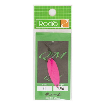 ロデオクラフト スプーン QM 1.8g #6 蛍光ピンク