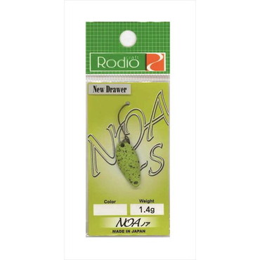 ロデオクラフト スプーン NOA-S　ノアS 1.4g No.7 マッチャブ(グロー)