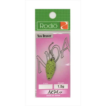 ロデオクラフト スプーン NOA ノア 1.5g No.7 マッチャブ(グロー)