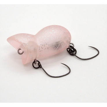 ロデオクラフト トラウトプラグ にゃんプップ ラトルin #3 クリアーピンク